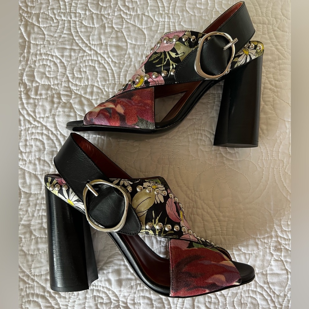 3.1 Phillip Lim Floral Patsy Studded Sandals